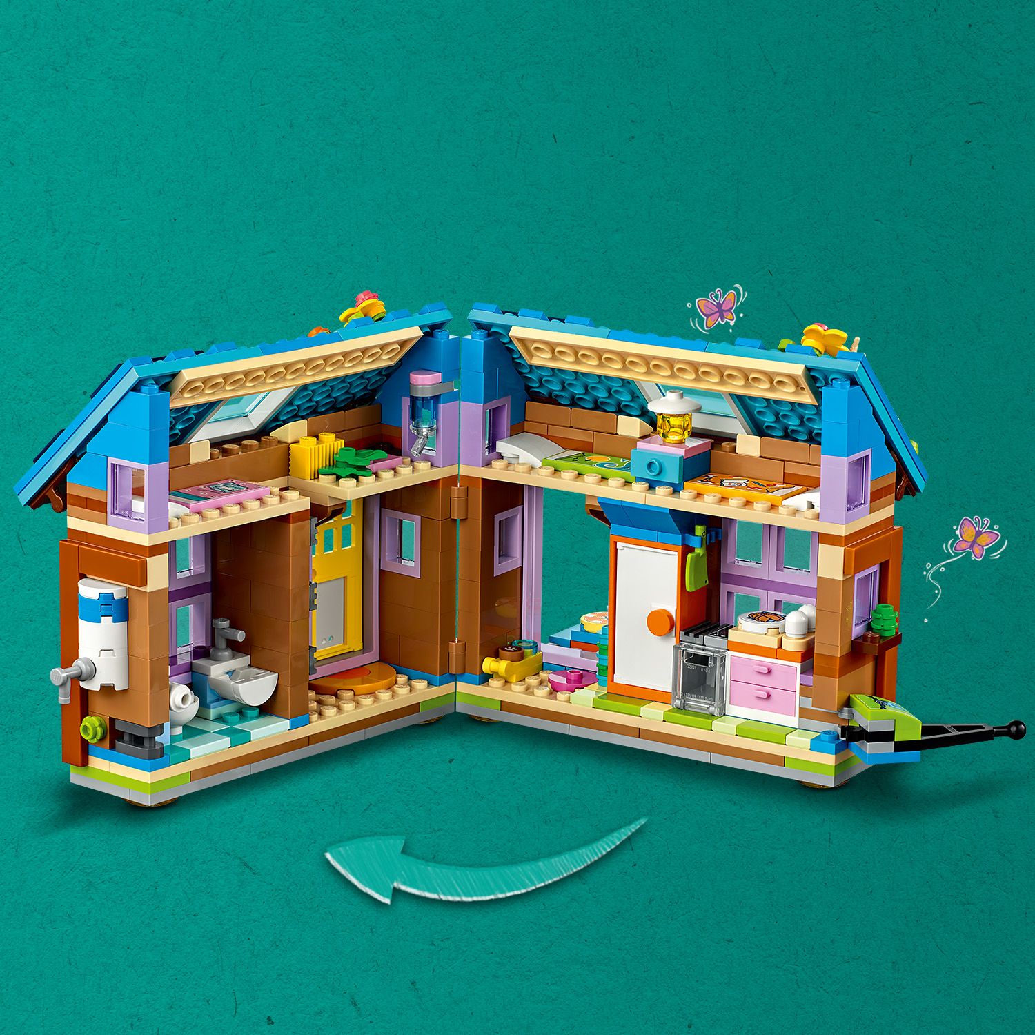 Конструктор LEGO Friends Крихітний мобільний будиночок, 785 деталей (41735) - фото 7