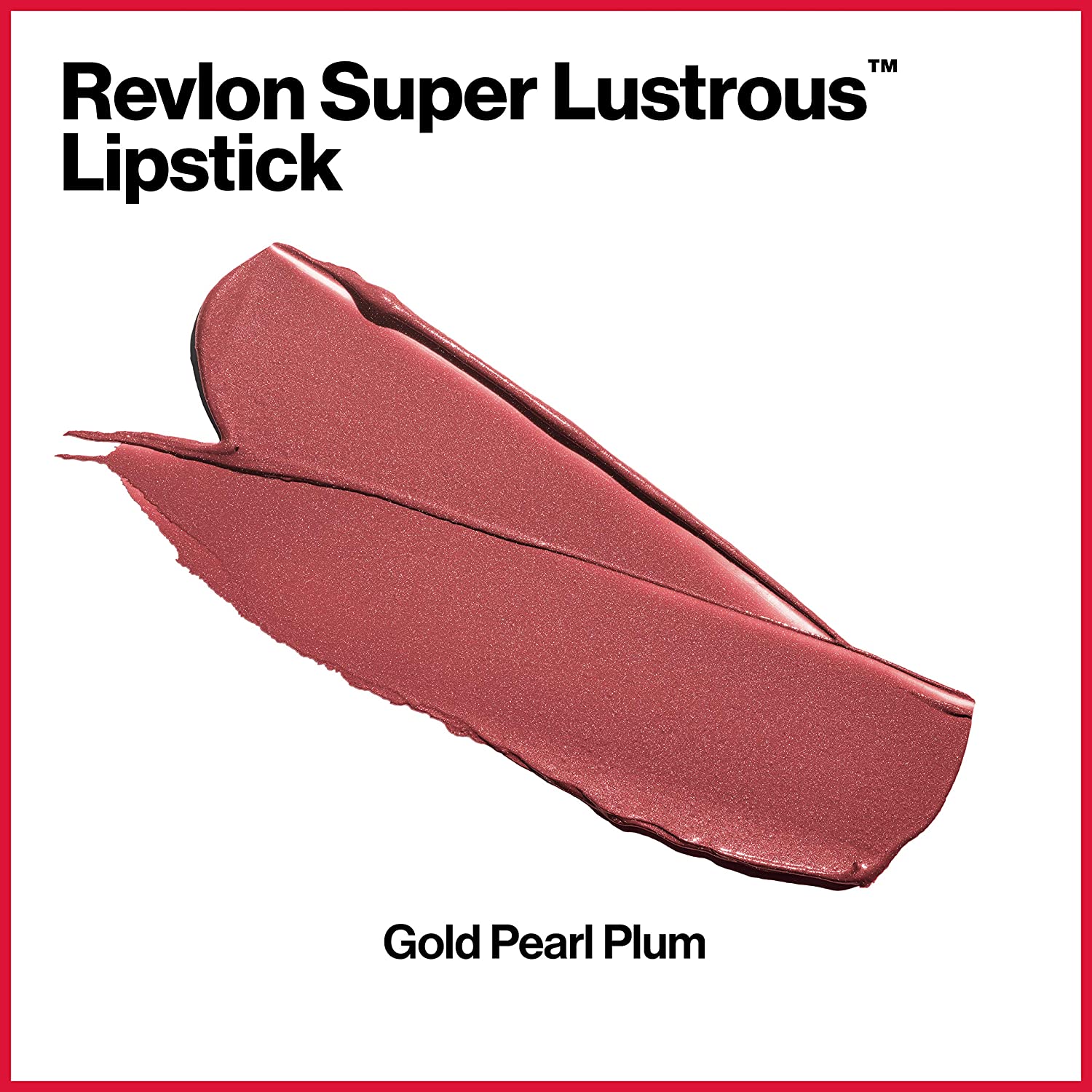 Помада для губ глянцевая Revlon Super Lustrous Lipstick, тон 610 (Gold Pearl Plum), 4.2 г (285950) - фото 2