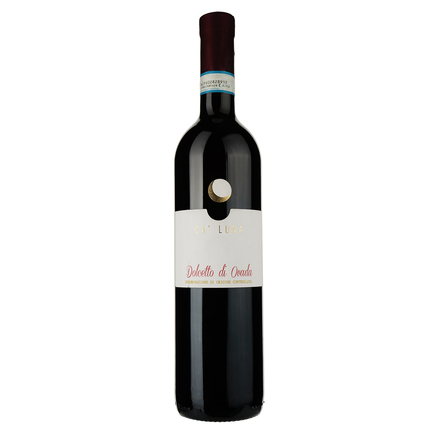 Вино Ca Luna Dolcetto Dovada Doc, красное, сухое, 12,5%, 0,75 л - фото 1