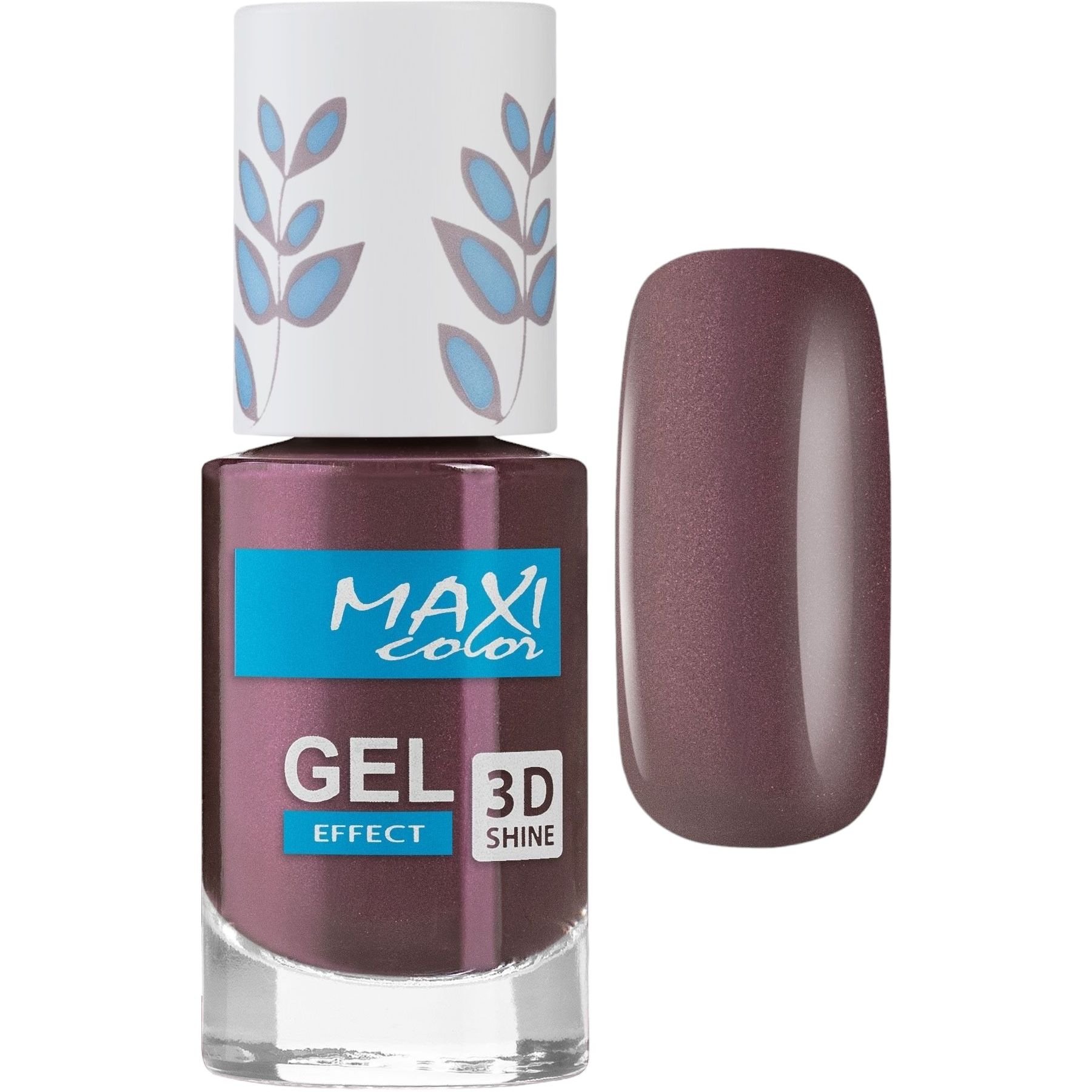 Лак для ногтей Maxi Color Gel Effect New Palette тон 11, 10 мл - фото 1