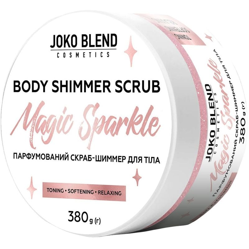 Парфюмированный cкраб для тела Joko Blend Magic Sparkle, с шимером, 380 г - фото 3