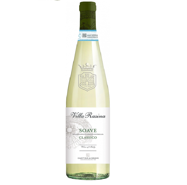 Вино Villa Rasina Soave Classico, біле, сухе, 12,5%, 0,75 л - фото 1
