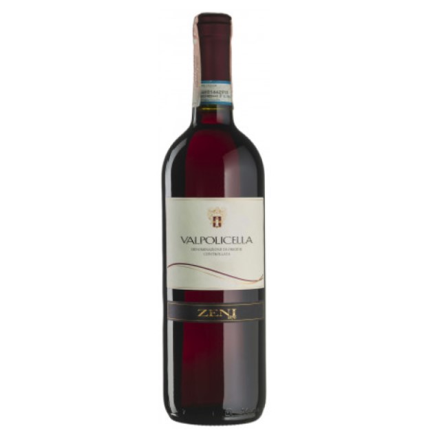 Вино Zeni Valpolicella, 12,5%, 0,75 л - фото 1