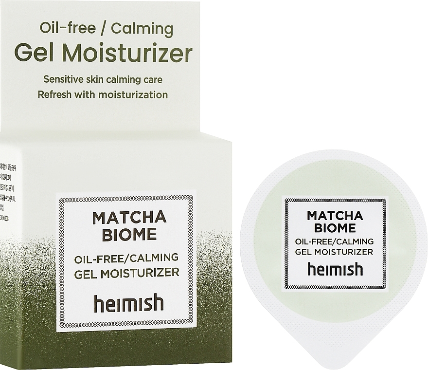 Гель для лица Heimish Matcha Biome Oil-free Calming Gel Moisturizer с пробиотиками 5 мл - фото 3