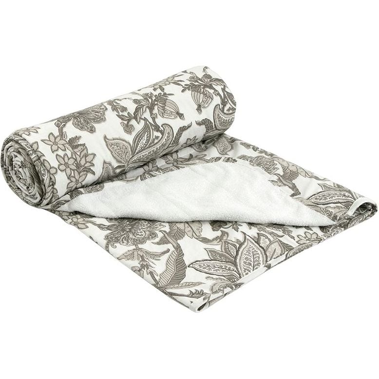 Одеяло махровое Руно Luxury, полуторное, бязь, 220х200 см, бежевое (322.02МУ_Luxury) - фото 1