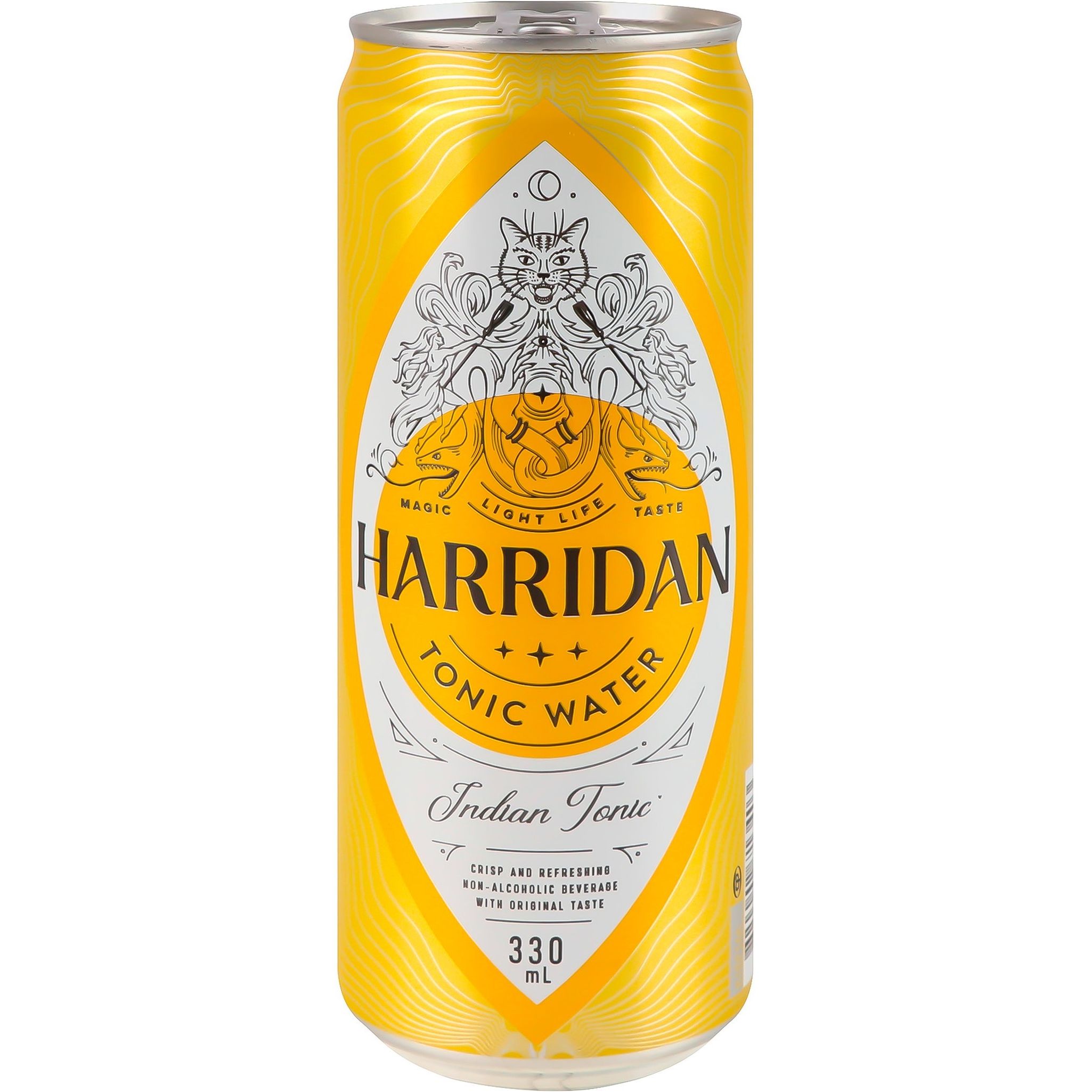 Напиток Harridan Tonic Water Indian Tonic сильногазированный безалкогольный 330 мл x 6 шт. ж/б - фото 3