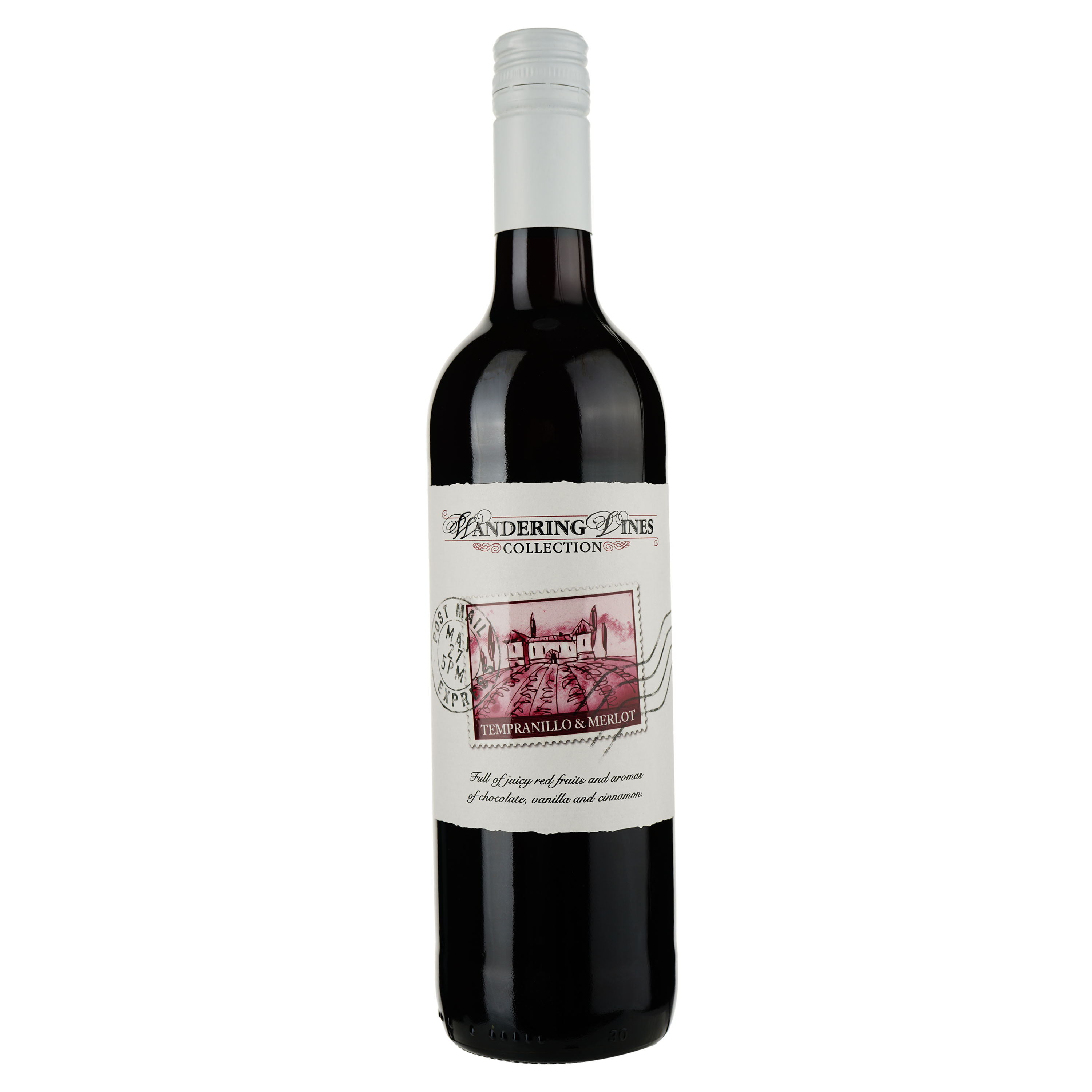 Вино Lozano Wandering Vines Tempranillo Merlot 2022 красное сухое 0.75 л - фото 1