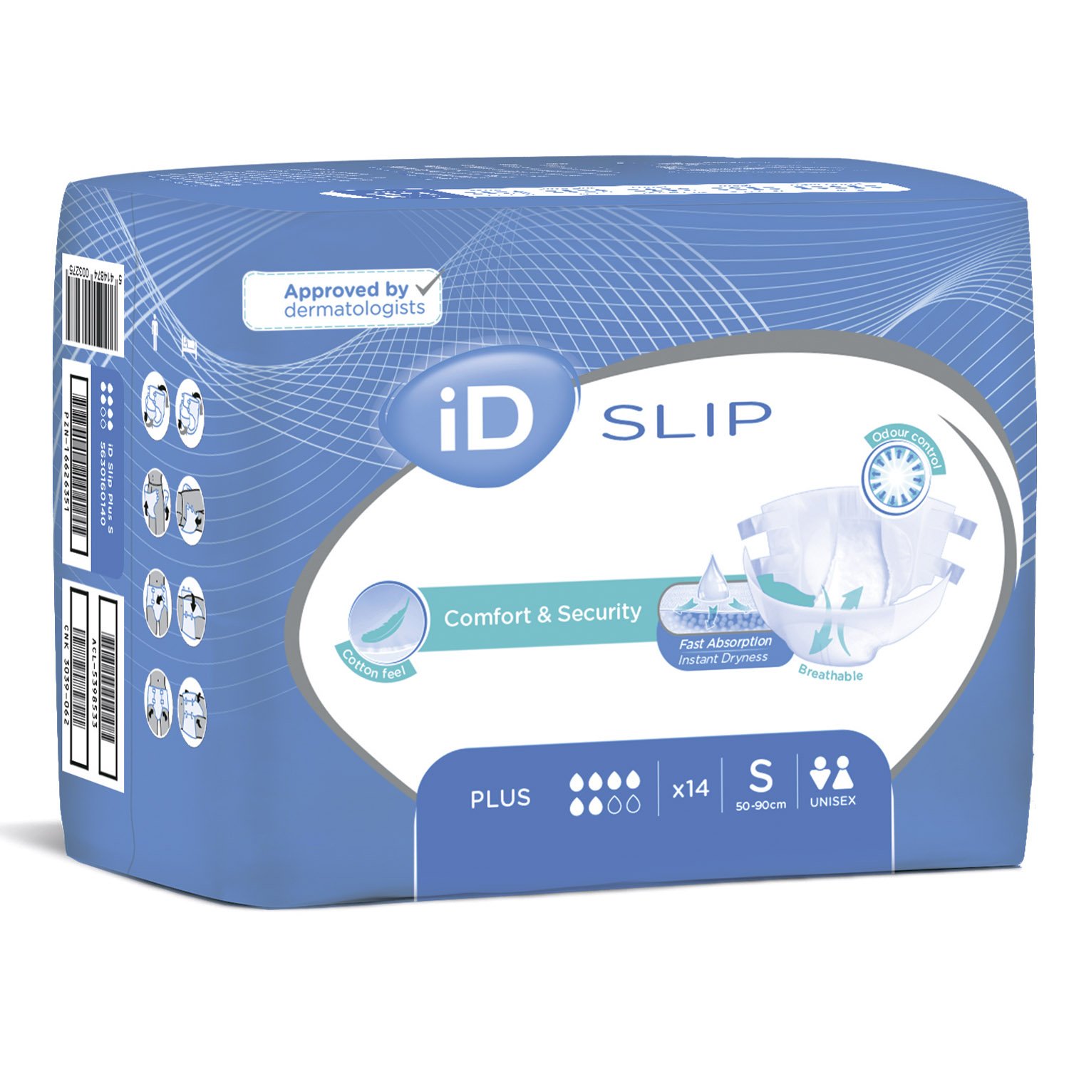 Подгузники для взрослых iD SLIP Plus Extra Large 14 шт. - фото 2