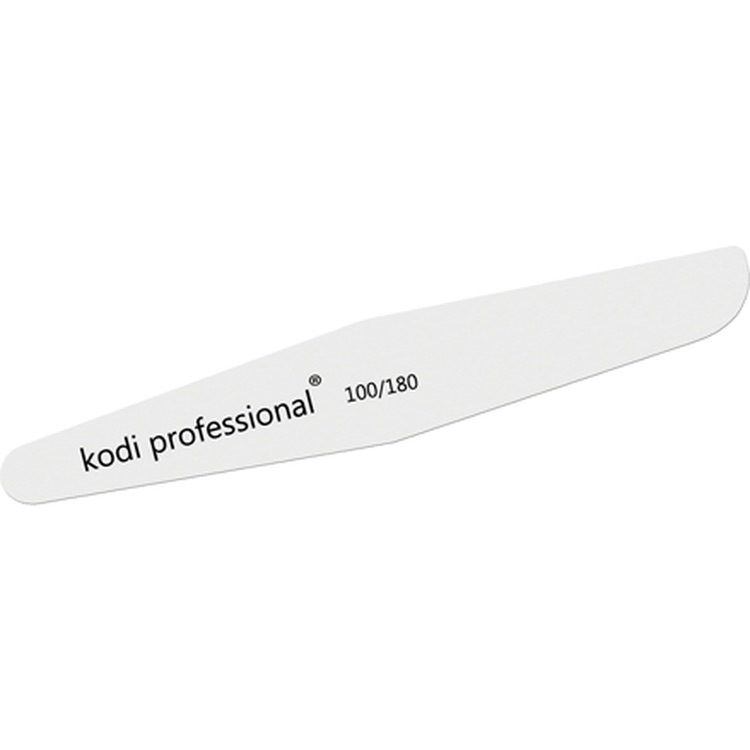 Пилка для ногтей Kodi Professional Ромб White 100/180 - фото 1