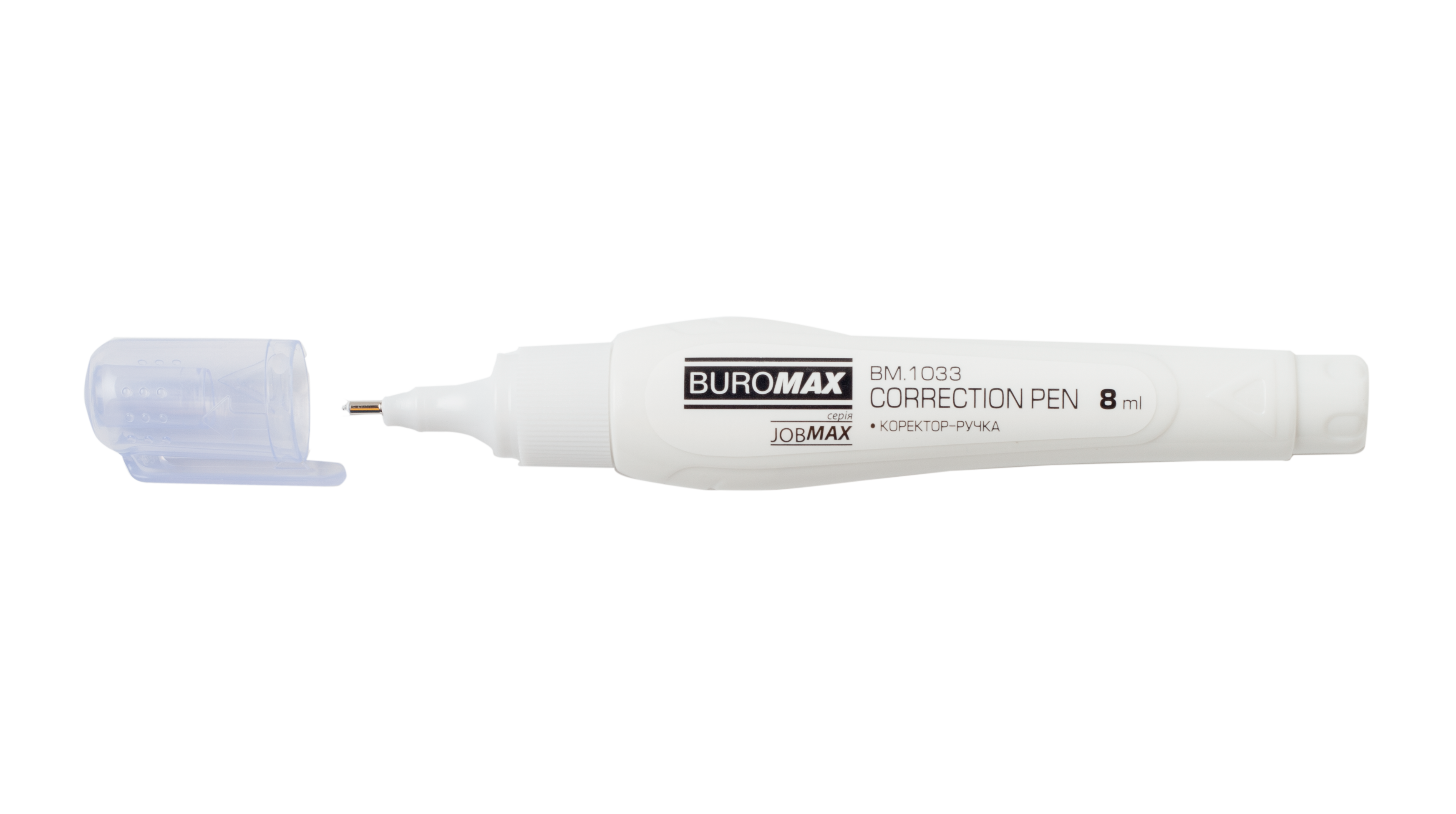 Коректор-ручка Buromax Jobmax, 8 мл (BM.1033) - фото 2