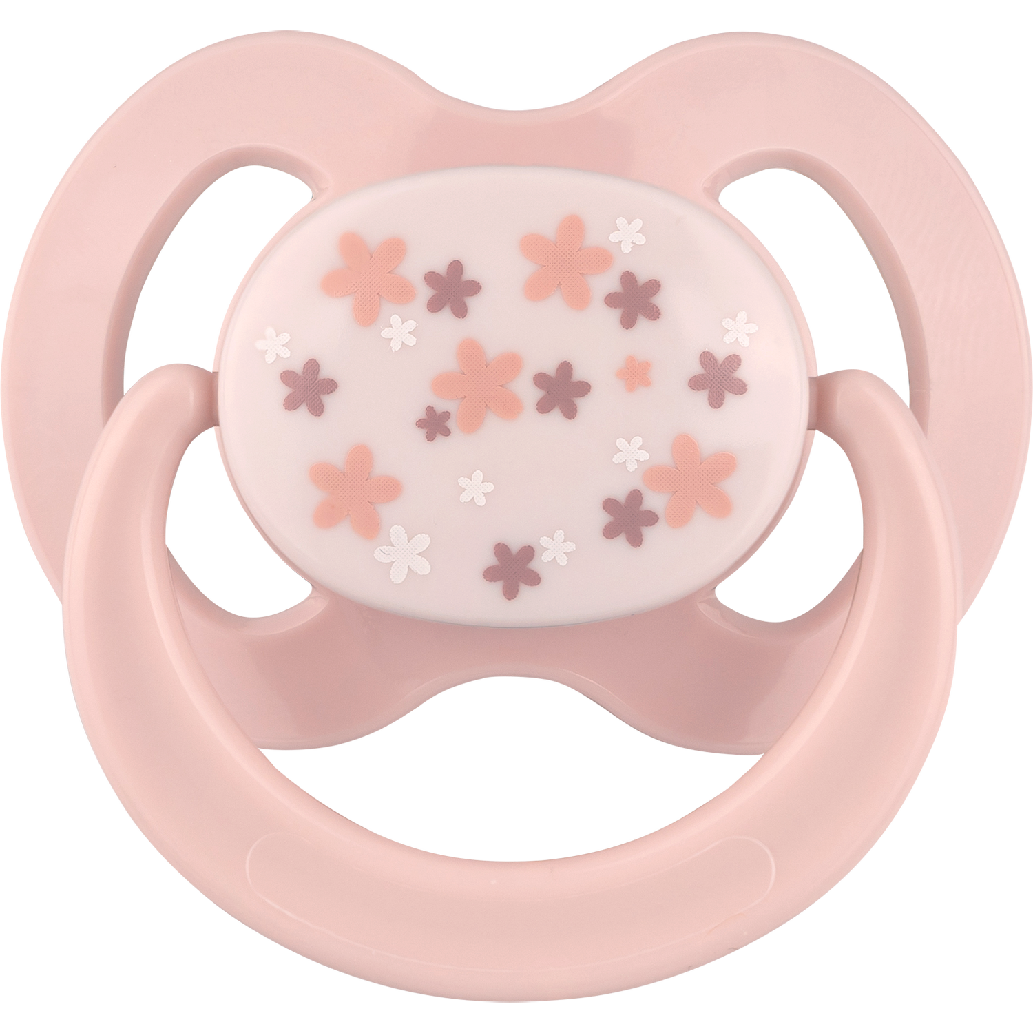 Пустышка плоская Baby-Nova с рисунком и кольцом силикон 2 шт. (3962313) - фото 2