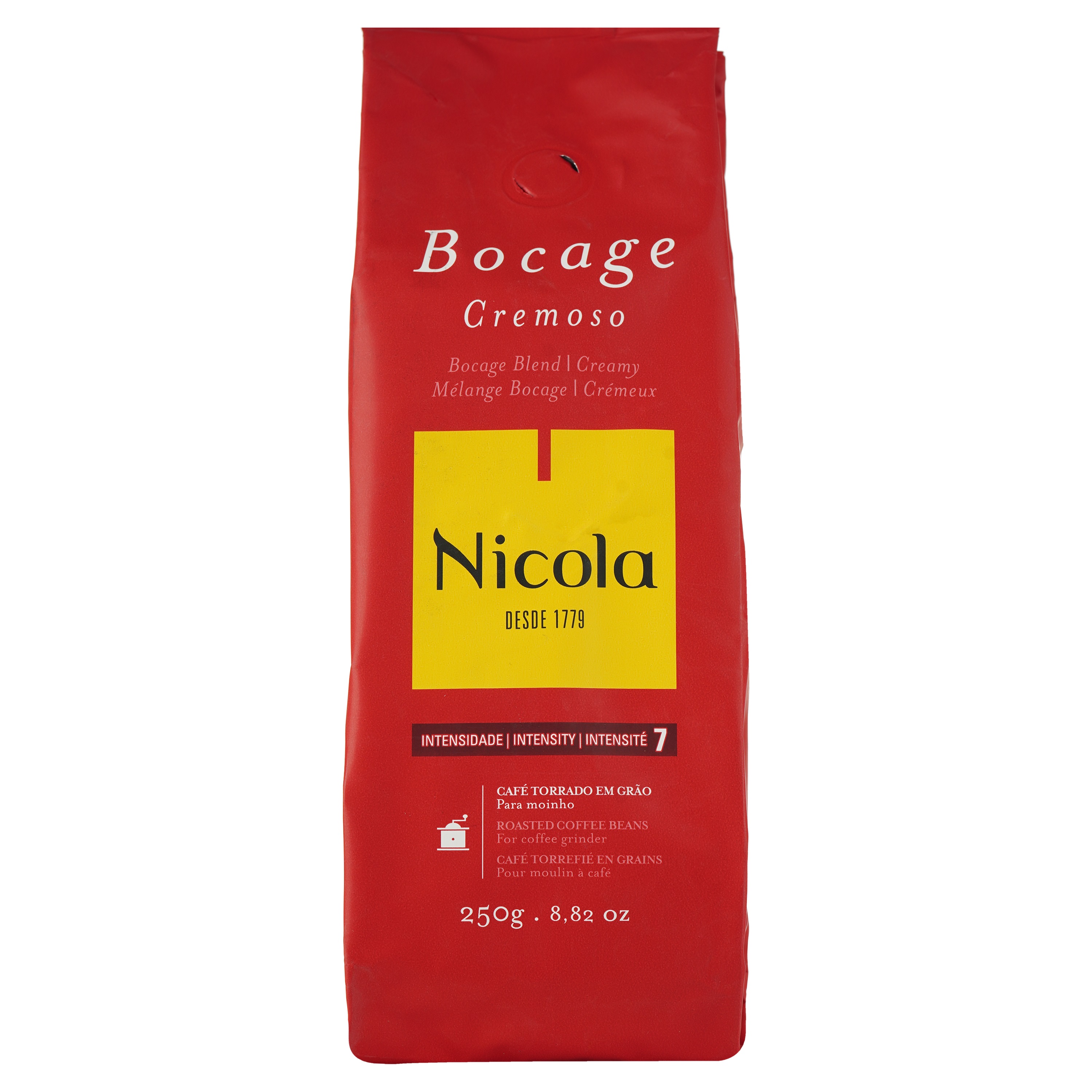 Кава в зернах Nicola Bocage Сremoso смажена, 250 г (696940) - фото 1