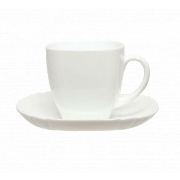 Сервіз чайний Luminarc Carine White, 6 чашок по 220 мл (Q0881) - фото 1