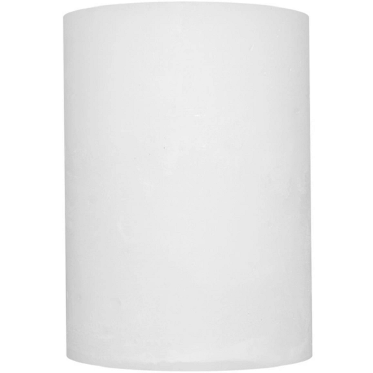 Свічка Pragnis Рустик, 8,5х12 см, біла (C8512-00) - фото 1