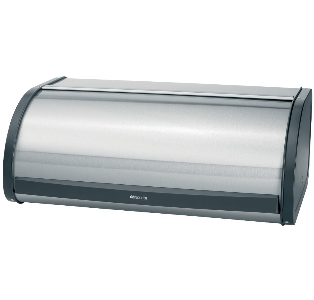 Хлібниця Brabantia Roll Top Bread Bin, 44,5x26,2х17,3 см, сріблястий (299445) - фото 2