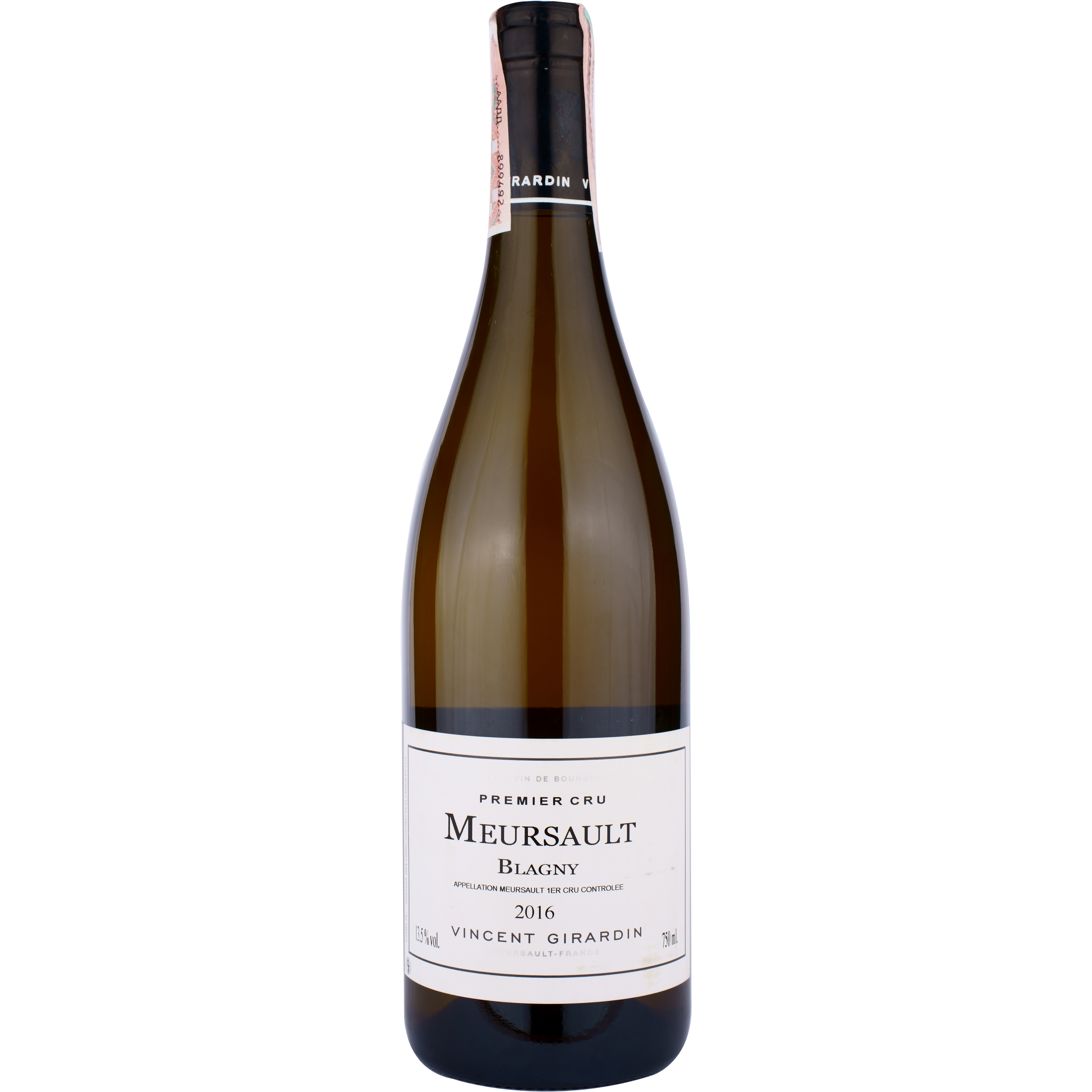 Вино Vincent Girardin Meursault Blagny 1er Cru AOC, белое, сухое, 0,75 л - фото 1