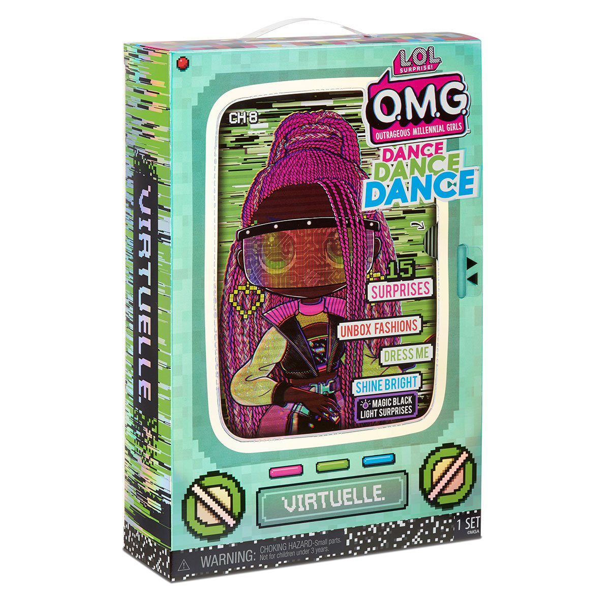 Игровой набор с куклой L.O.L. Surprise O.M.G. Dance Виртуаль (117865) - фото 9