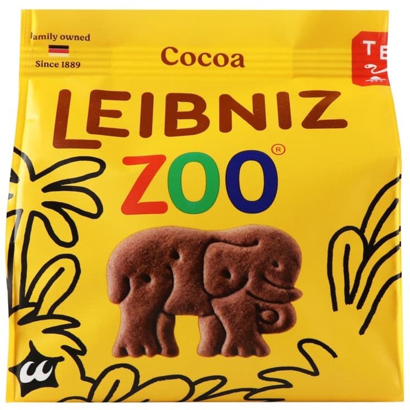 Печенье Leibniz Zoo какао 100 г (919731) - фото 1