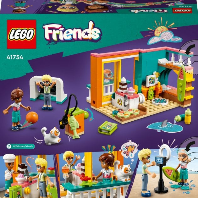 Конструктор LEGO Friends Кімната Лео, 203 деталі (41754) - фото 2