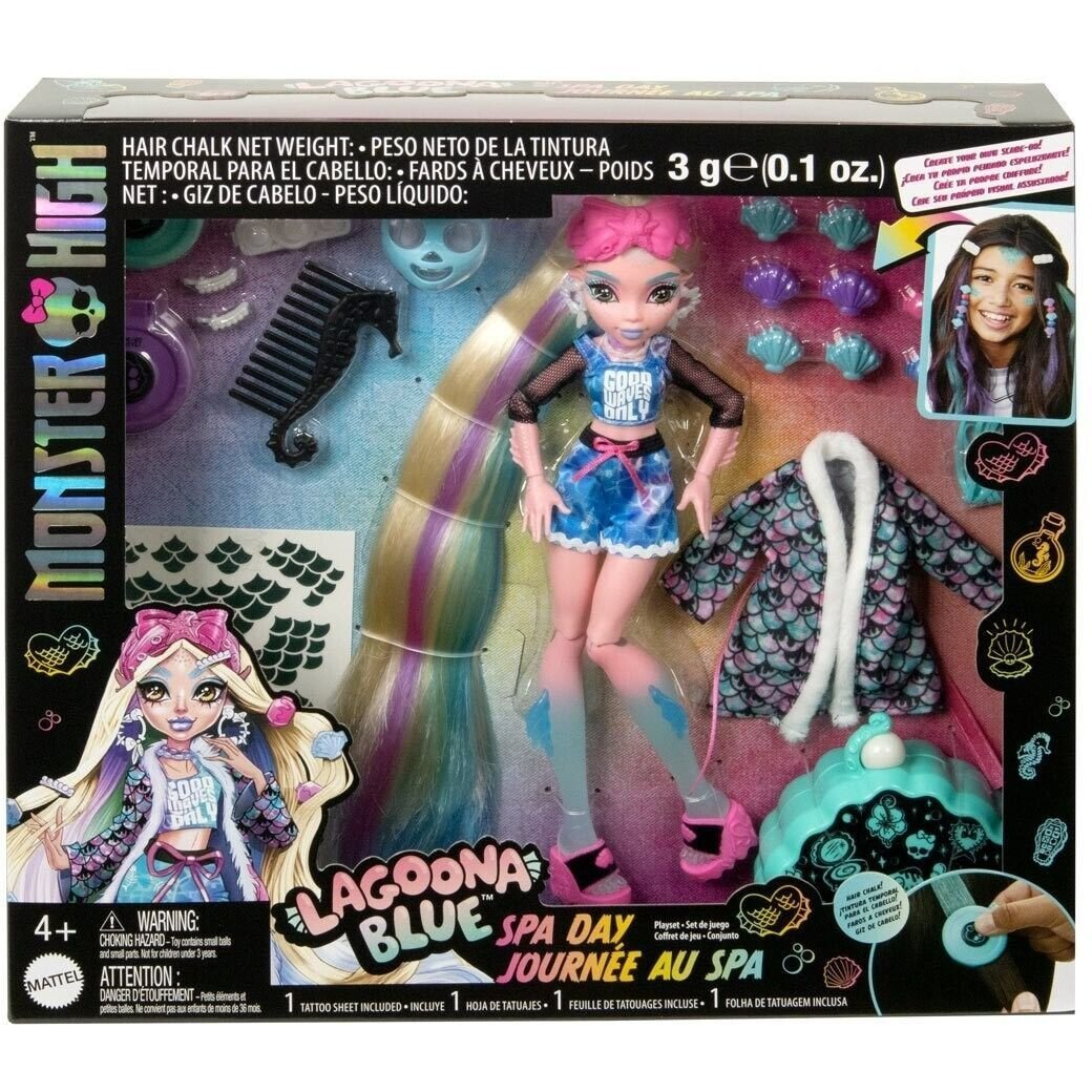 Игровой набор Mattel Monster High Монстро-СПА с Лагуной, 28 см (HKY69) - фото 1