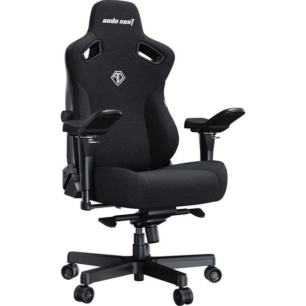 Кресло игровое Anda Seat Kaiser 3 Pro Size XL Black Fabric - фото 4