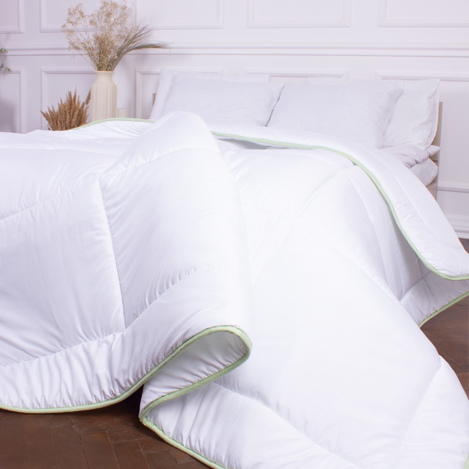 Одеяло антиаллергенное MirSon EcoSilk №003, зимнее, 172x205 см, белое (8062568) - фото 5