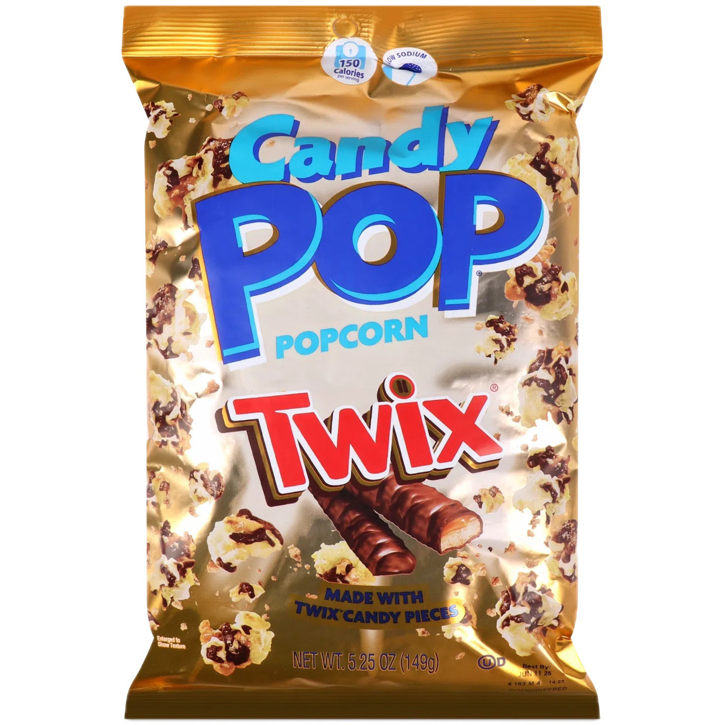 Попкорн Candy Pop Twix 149 г - фото 1