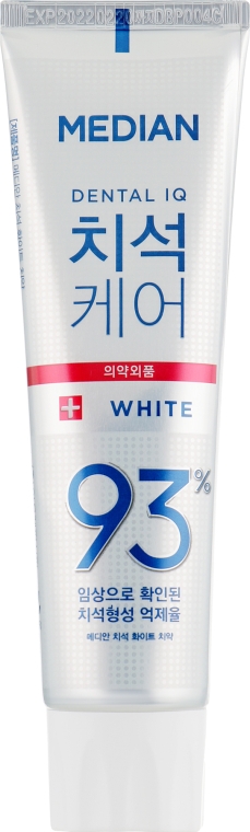 Відбілювальна зубна паста зі смаком м'яти Median Toothpaste White - фото 2