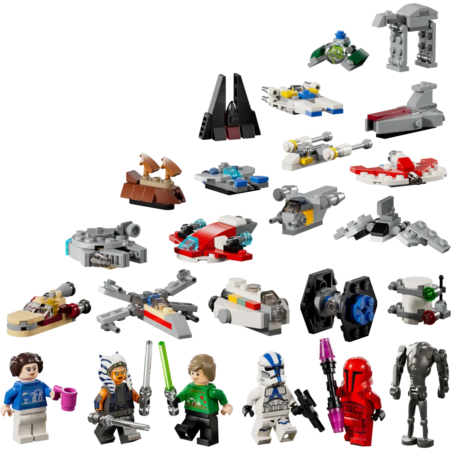 Конструктор LEGO Star Wars Різдвяний календар 2024 деталей 368 (75395 - фото 2