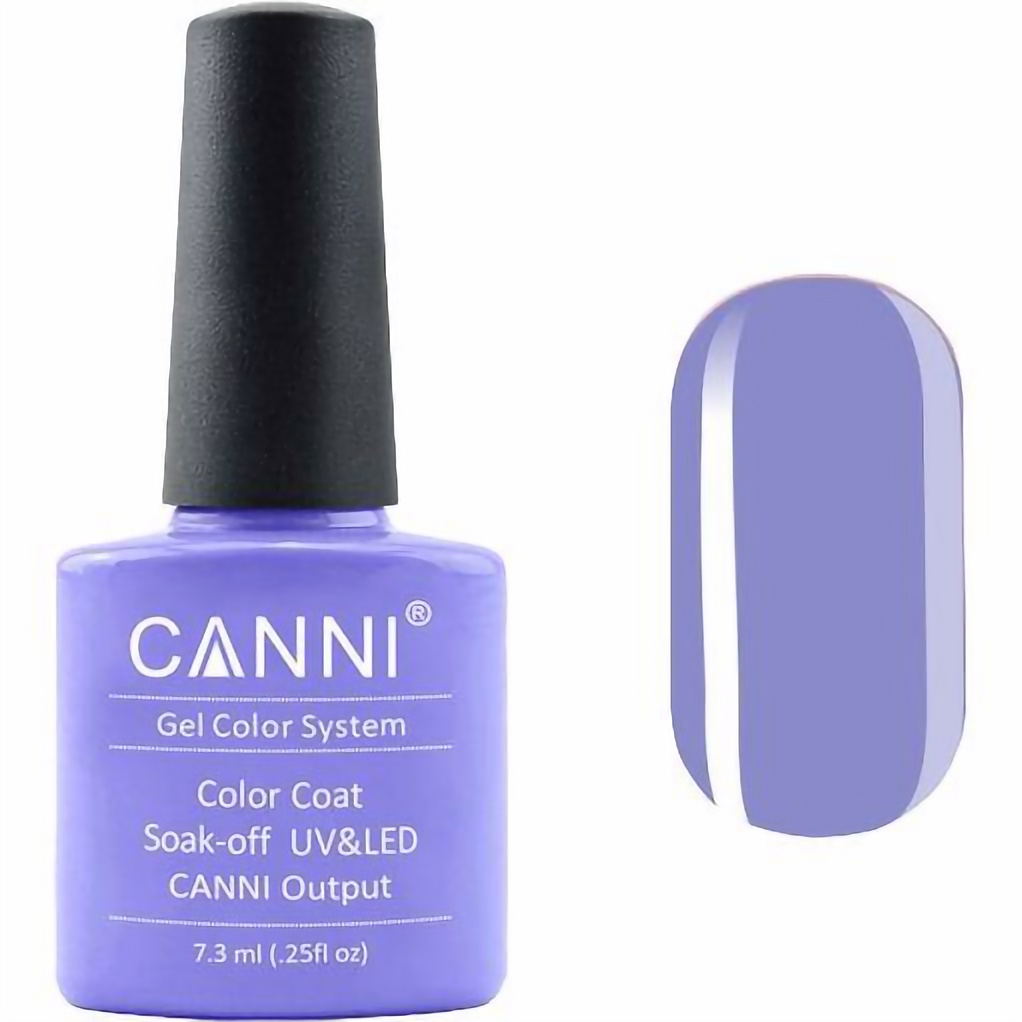 Гель-лак Canni Color Coat Soak-off UV&LED 29 темно-лавандовий 7.3 мл - фото 1
