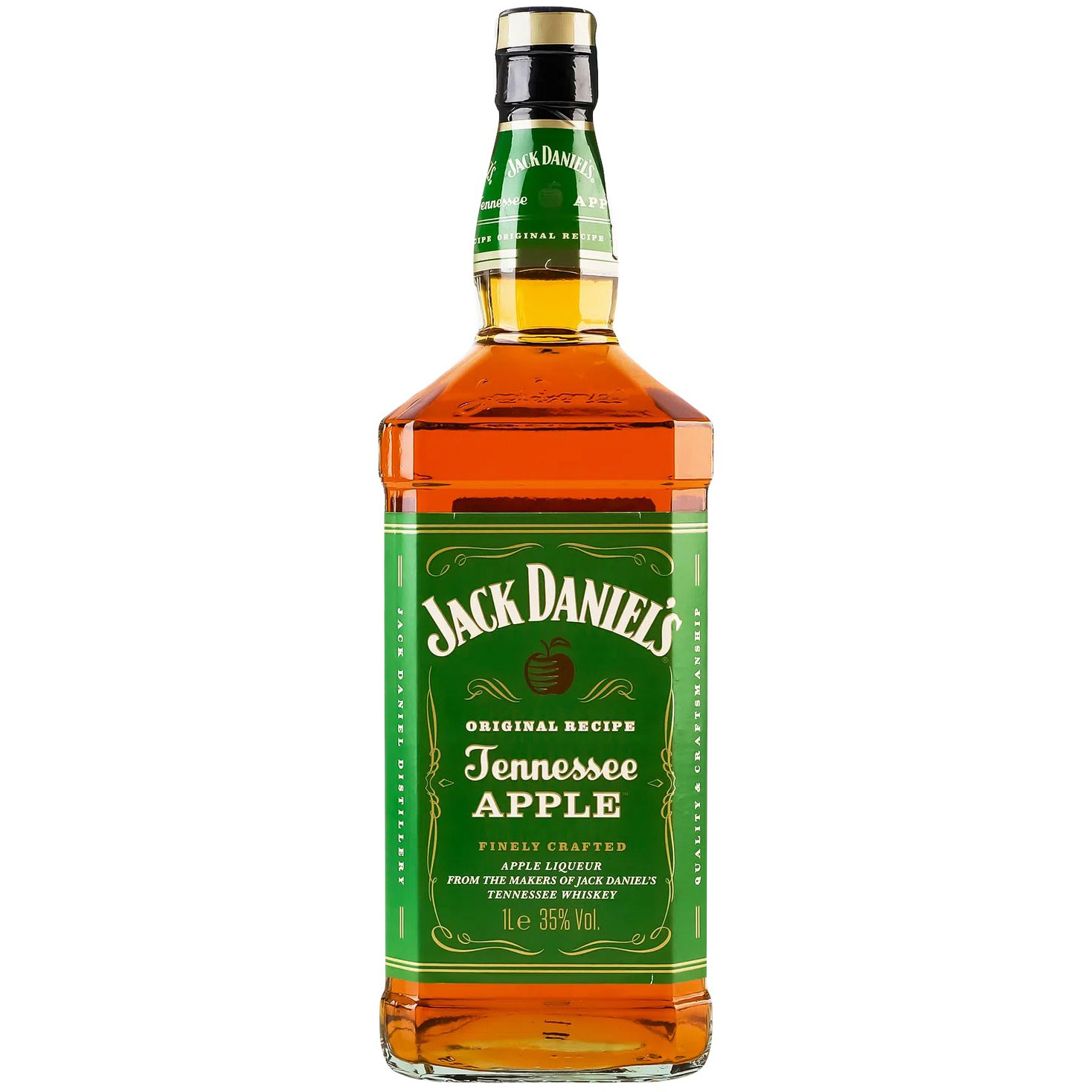 Виски-ликер Jack Daniel's Tennessee Apple 35% 1 л - фото 1