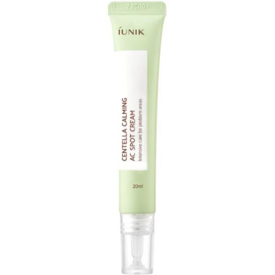 Точечный крем iUNIK Centella Calming AC Spot Cream успокаивающий 20 мл - фото 1