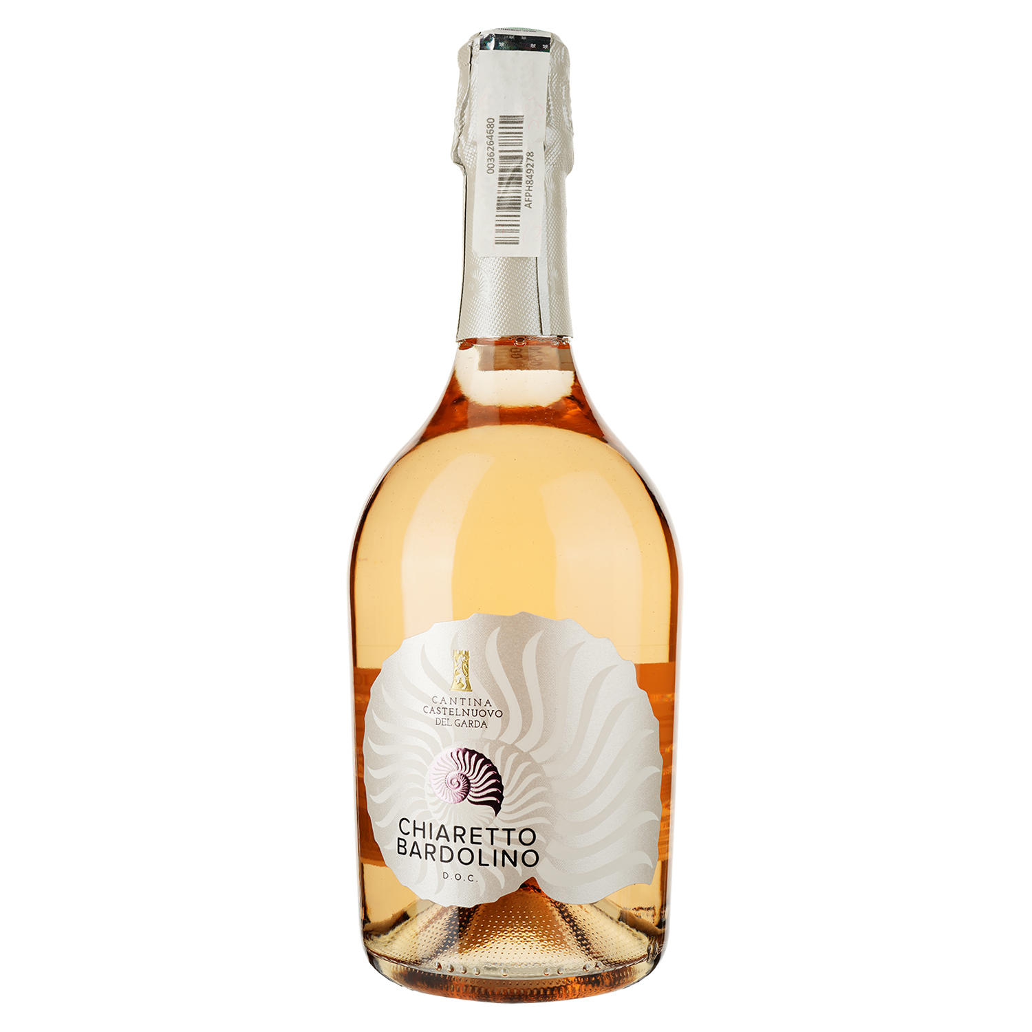 Игристое вино Castelnuovo Bardolino Chiaretto Brut розовое брют 0.75 л - фото 1