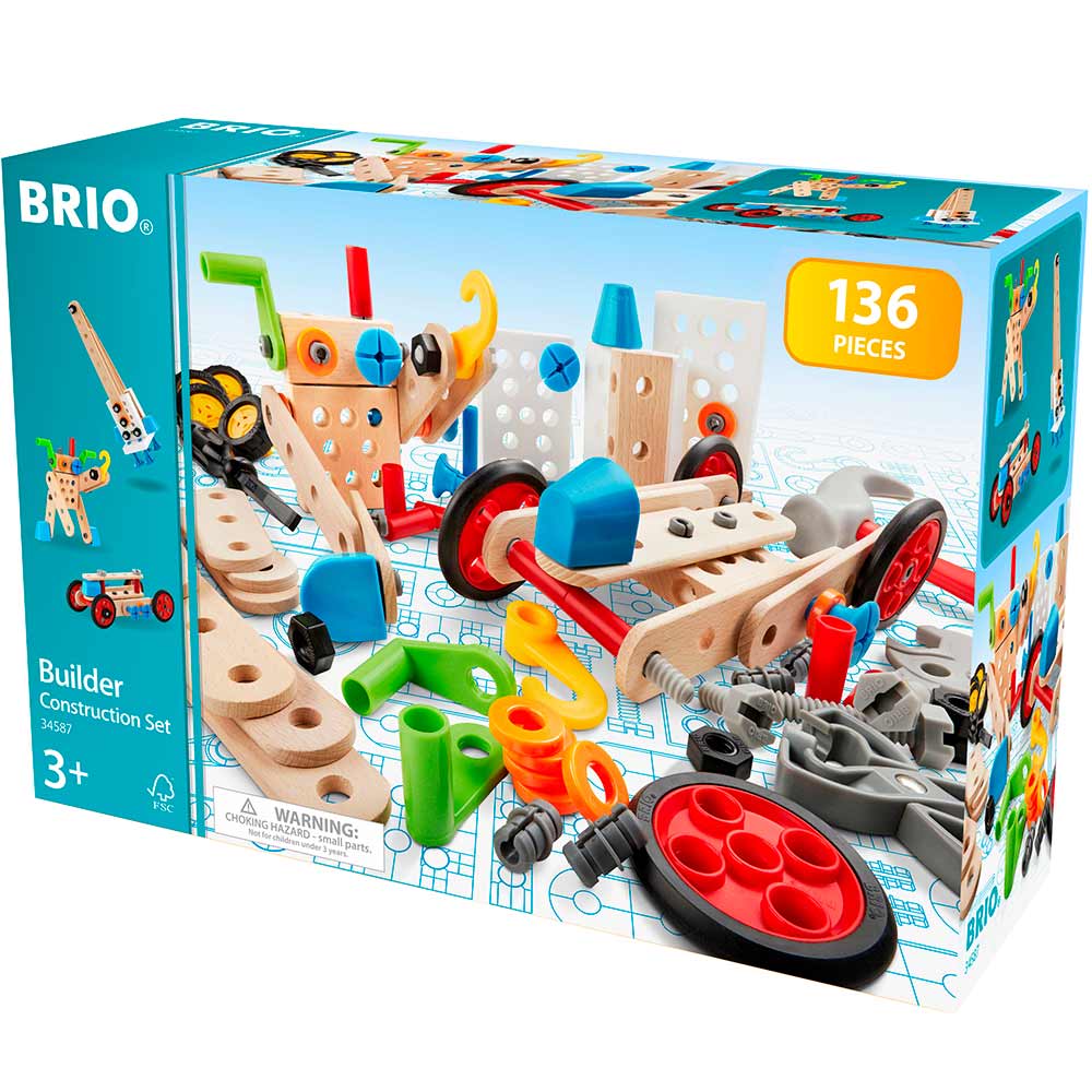 Конструктор Brio Builder, 136 елементів (34587) - фото 1