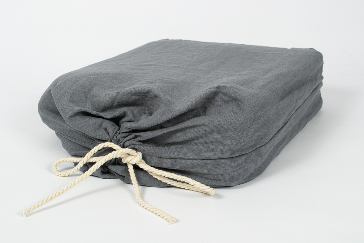 Комплект постельного белья Barine Serenity grey, евростандарт, серый (svt-2000022252058) - фото 2