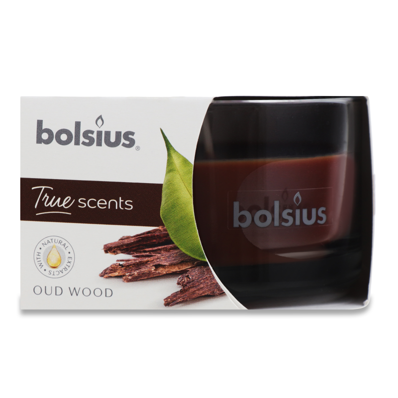 Свеча ароматическая Bolsius Oud Wood (835131) - фото 1