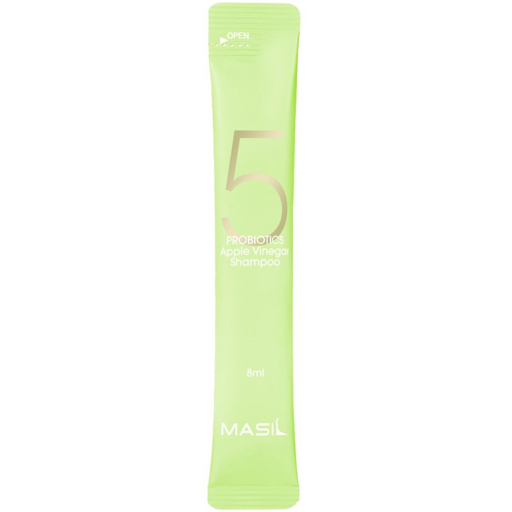 Мягкий безсульфатный шампунь Masil 5 Probiotics Apple Vinegar, 8 мл - фото 1