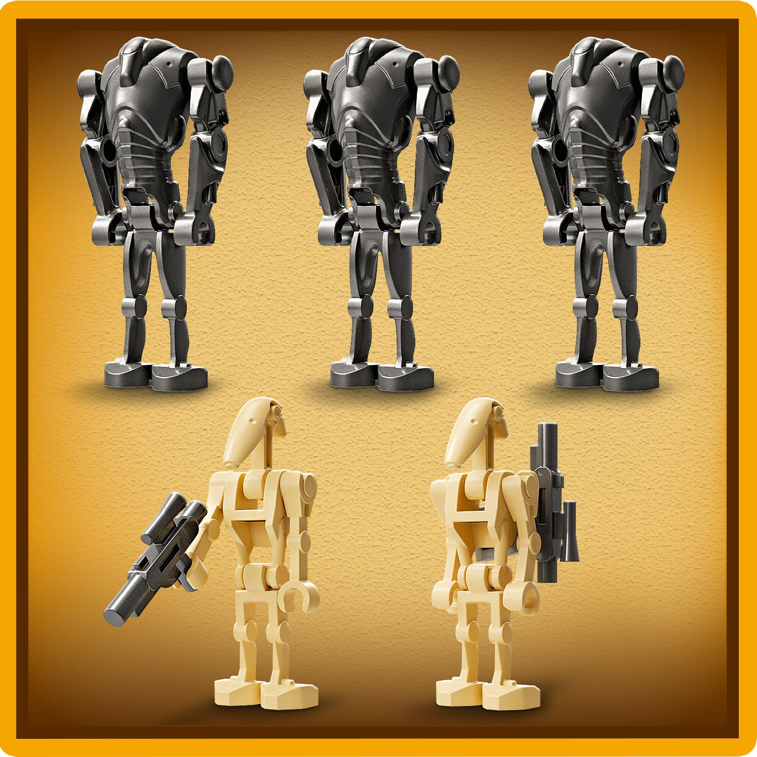 Конструктор LEGO Star Wars Клоны-пехотинцы и Боевой дроид Боевой набор 215 деталей (75372) - фото 8