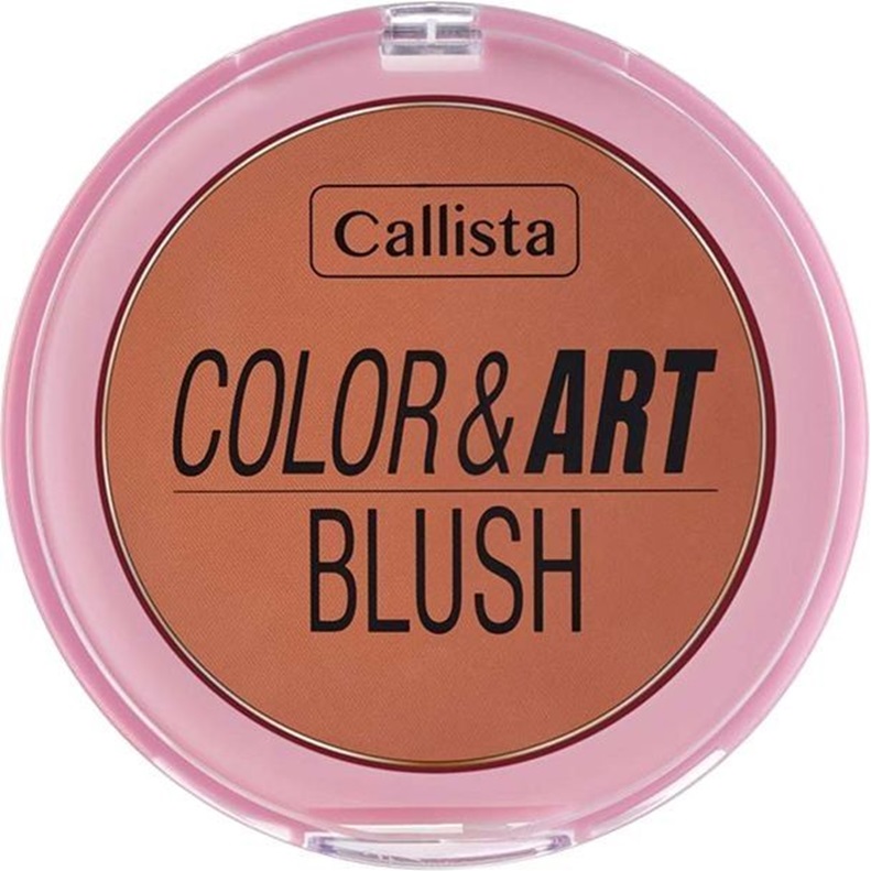 Румяна для лица Callista Color & Art Blush оттенок 120 So Peachy 10 г - фото 1