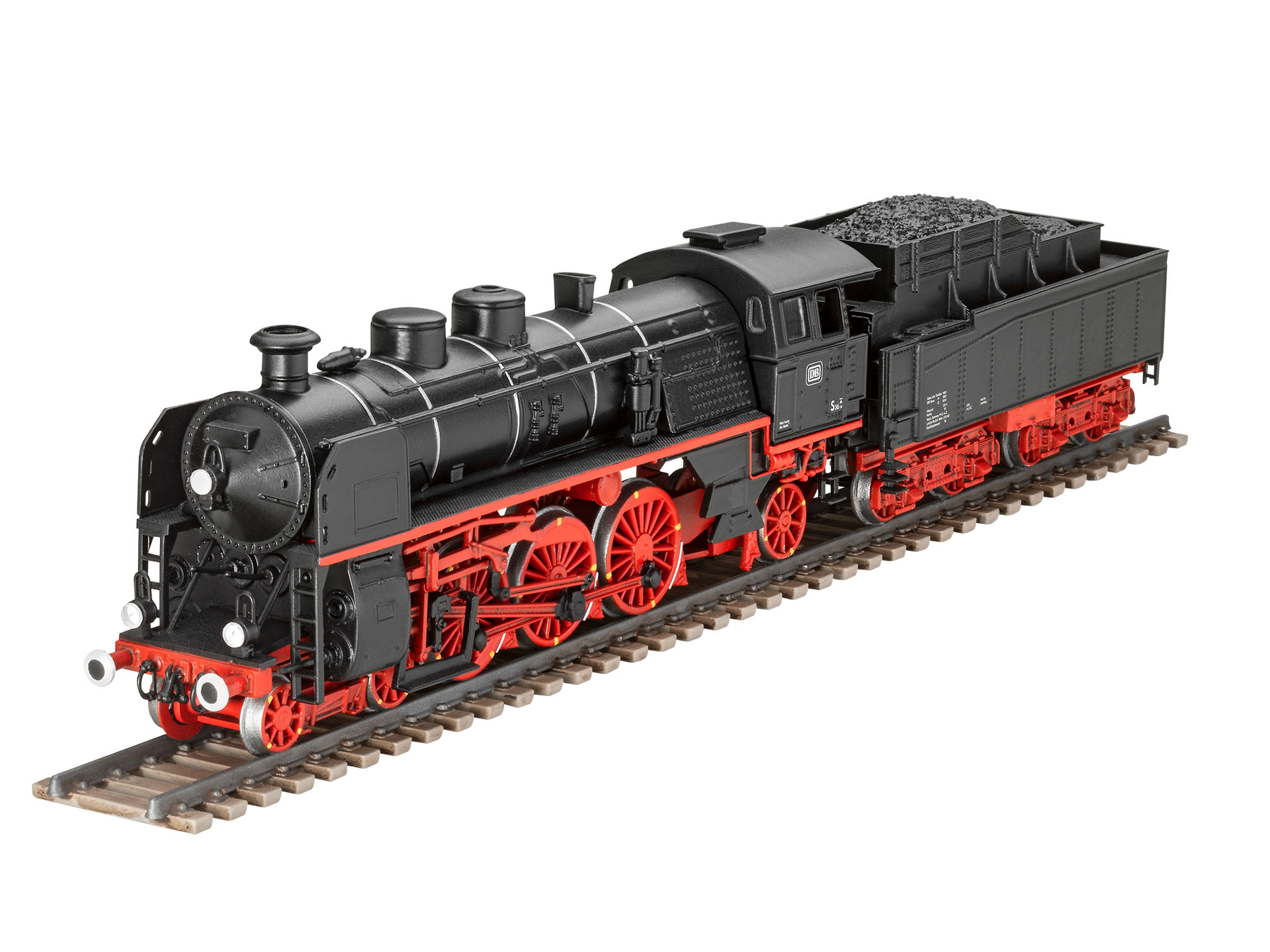 Збірна модель Revell Експрес локомотив S3/6 BR18 з тендером масштаб 1:87, 154 деталі (RVL-02168) - фото 3