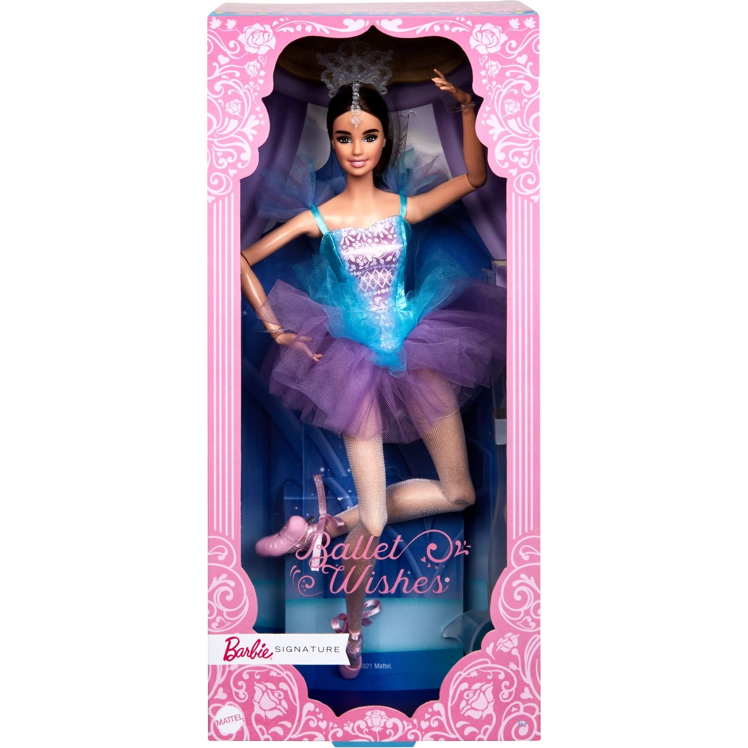 Коллекционная кукла Barbie Балерина, 30 см (HCB87) - фото 6