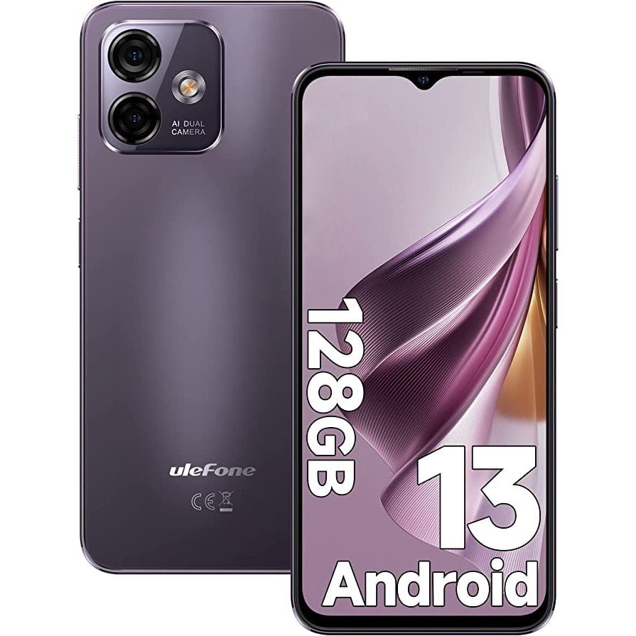 Смартфон Ulefone Note 16 Pro 4/128 Gb Global з чохлом Purple - фото 2