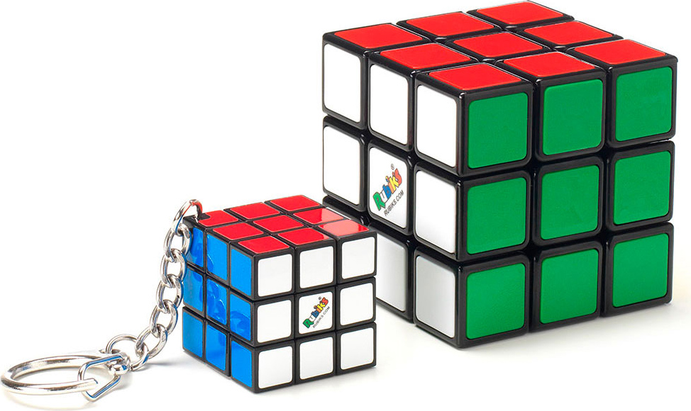Набор головоломок 3х3 Rubik's Кубик и Мини-Кубик с кольцом (6062800) - фото 1
