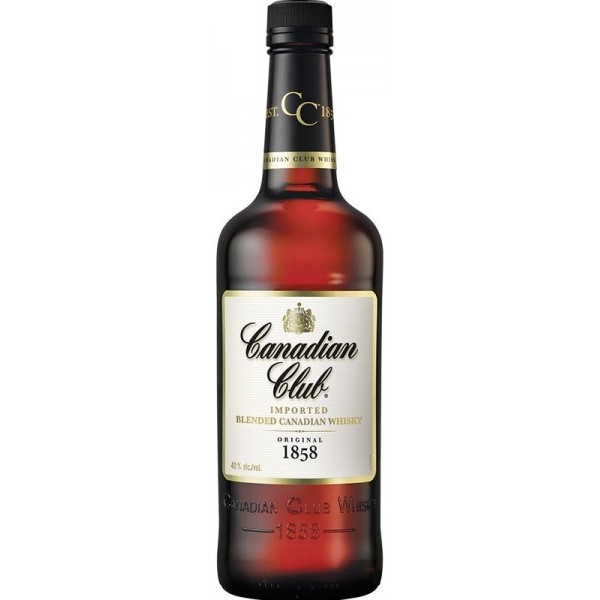 Віскі Canadian Club Original 5 yo Blended Canadian Whisky, 40%, 1 л - фото 1