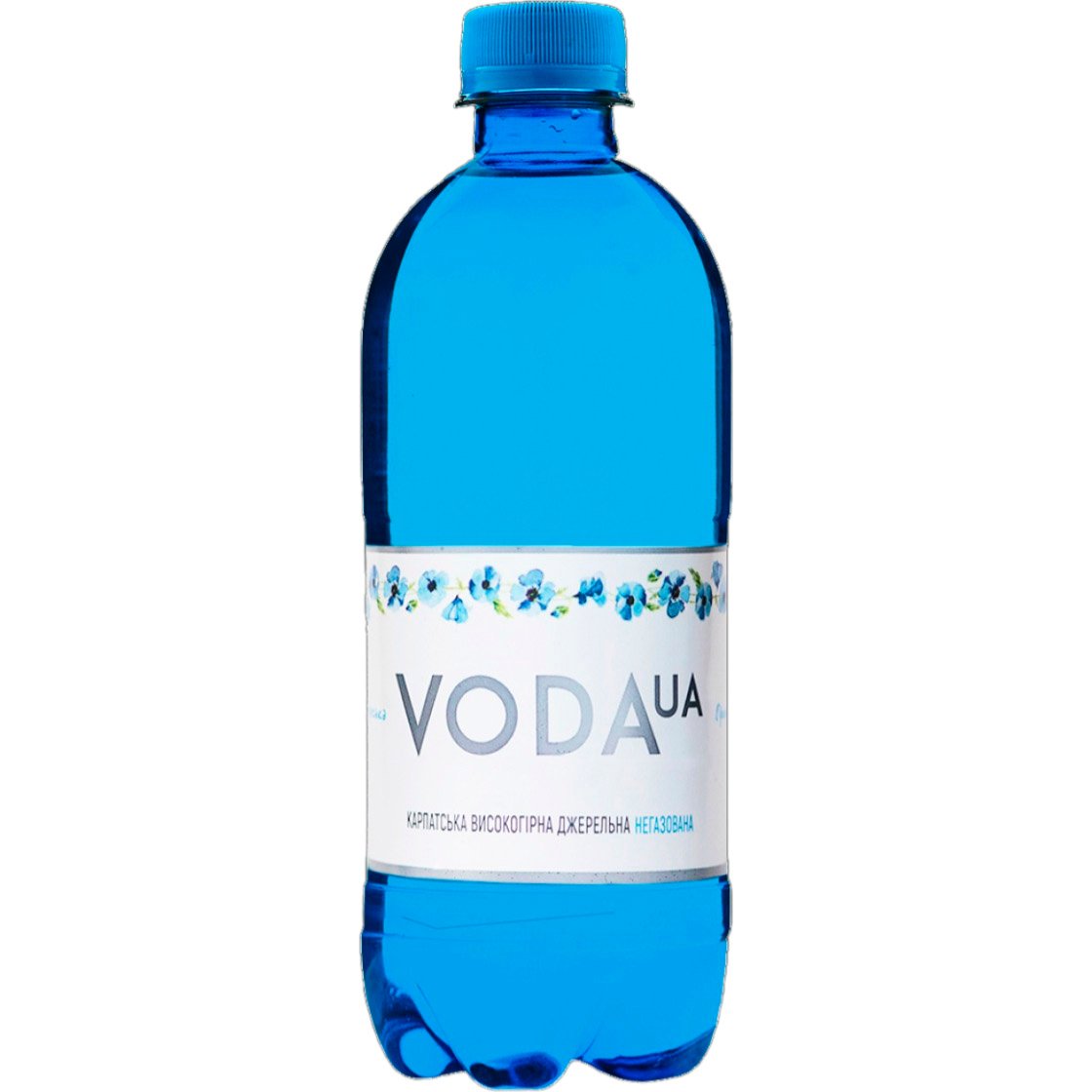 Вода питьевая Voda UA Карпатская высокогорная родниковая негазированная 0.5 л - фото 1