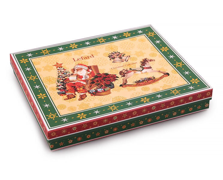 Салатник Lefard Christmas Collection, фарфор, 26 см (986-068) - фото 3