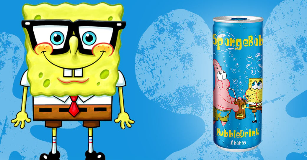 Безалкогольний газований напій The Drinks Spongebob Bubble Drink зі смаком ананаса 250 мл - фото 2