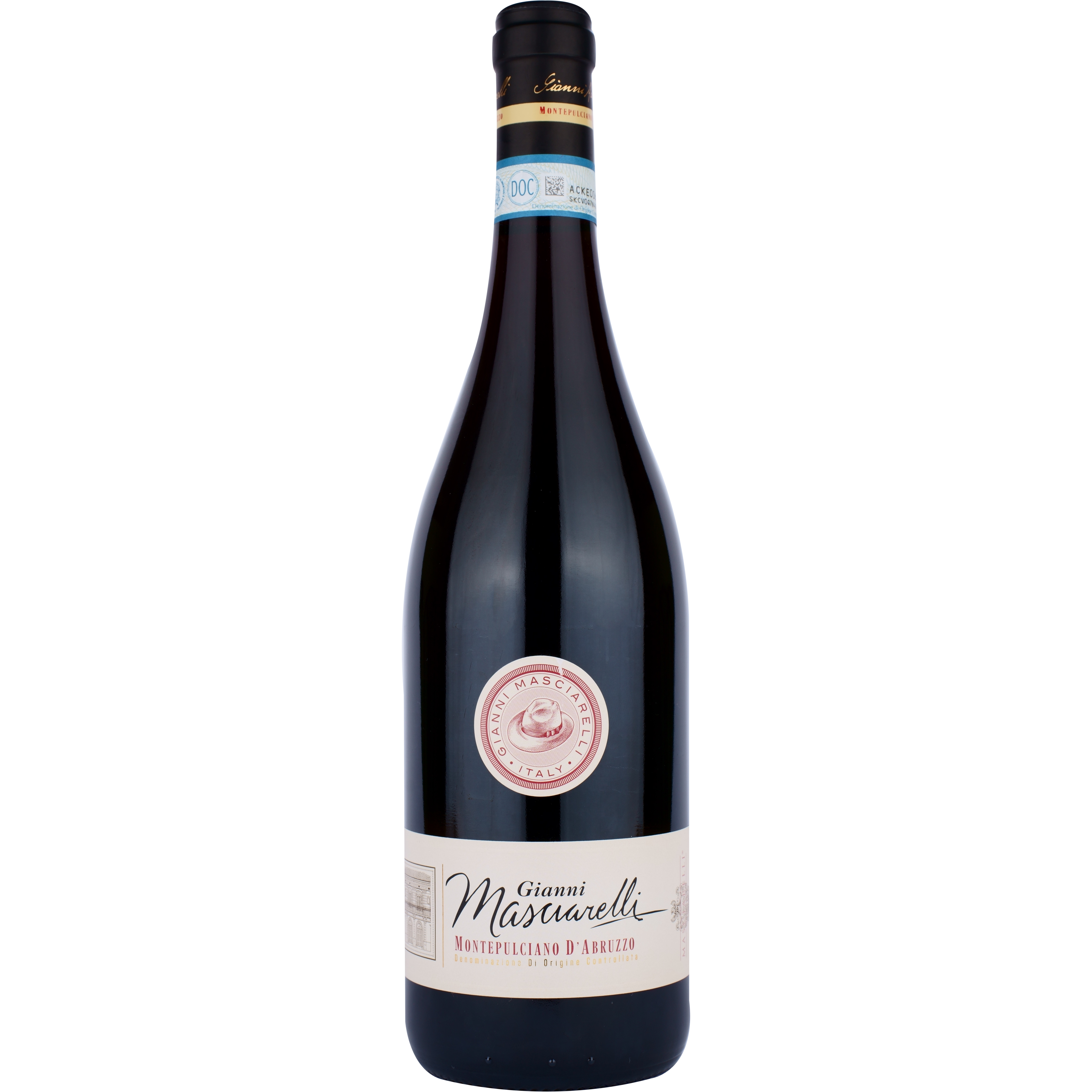 Вино Masciarelli Montepulciano d'Abruzzo Gianni DOC, красное, сухое, 13,5%, 0,75 л - фото 1