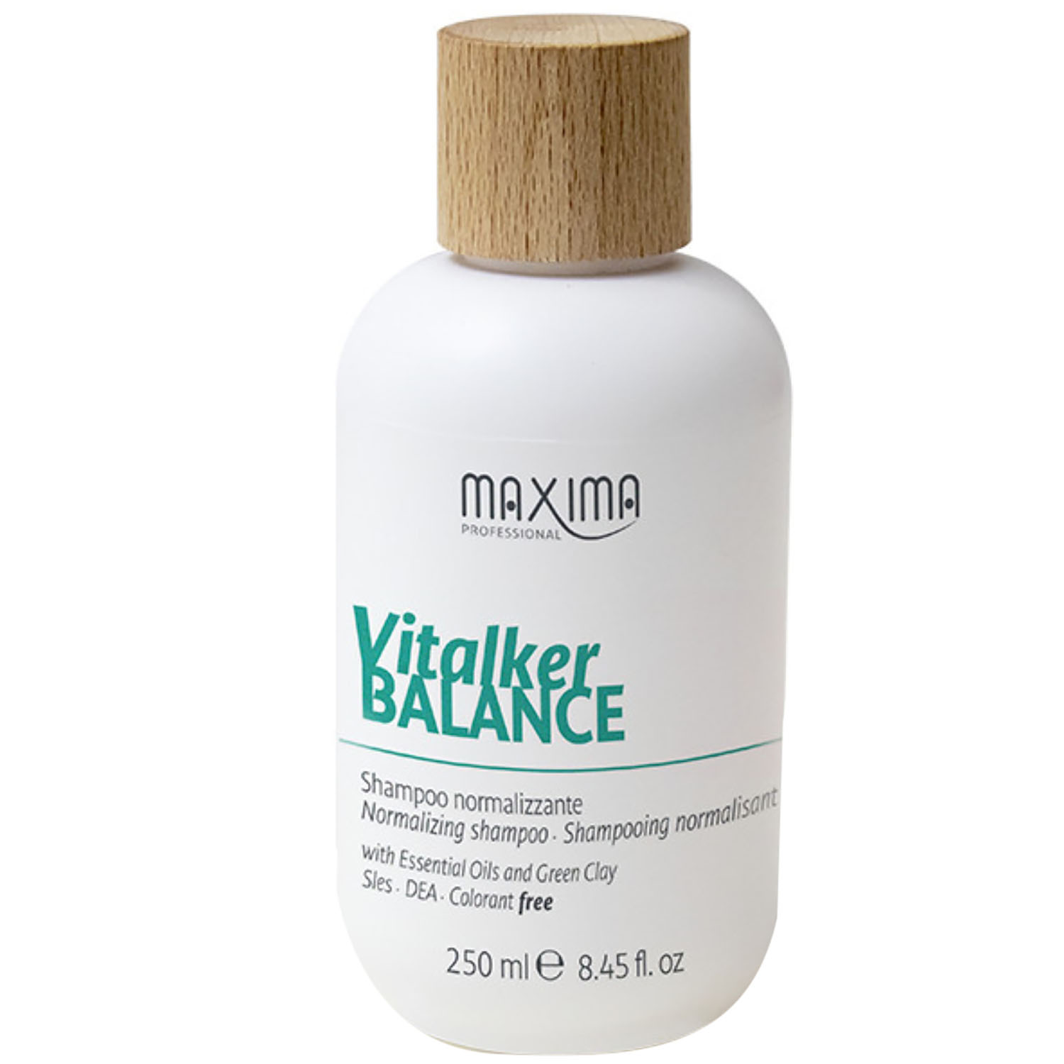 Шампунь для волос Maxima Vitalker Balance Normalizing Shampoo нормализующий 250 мл - фото 1