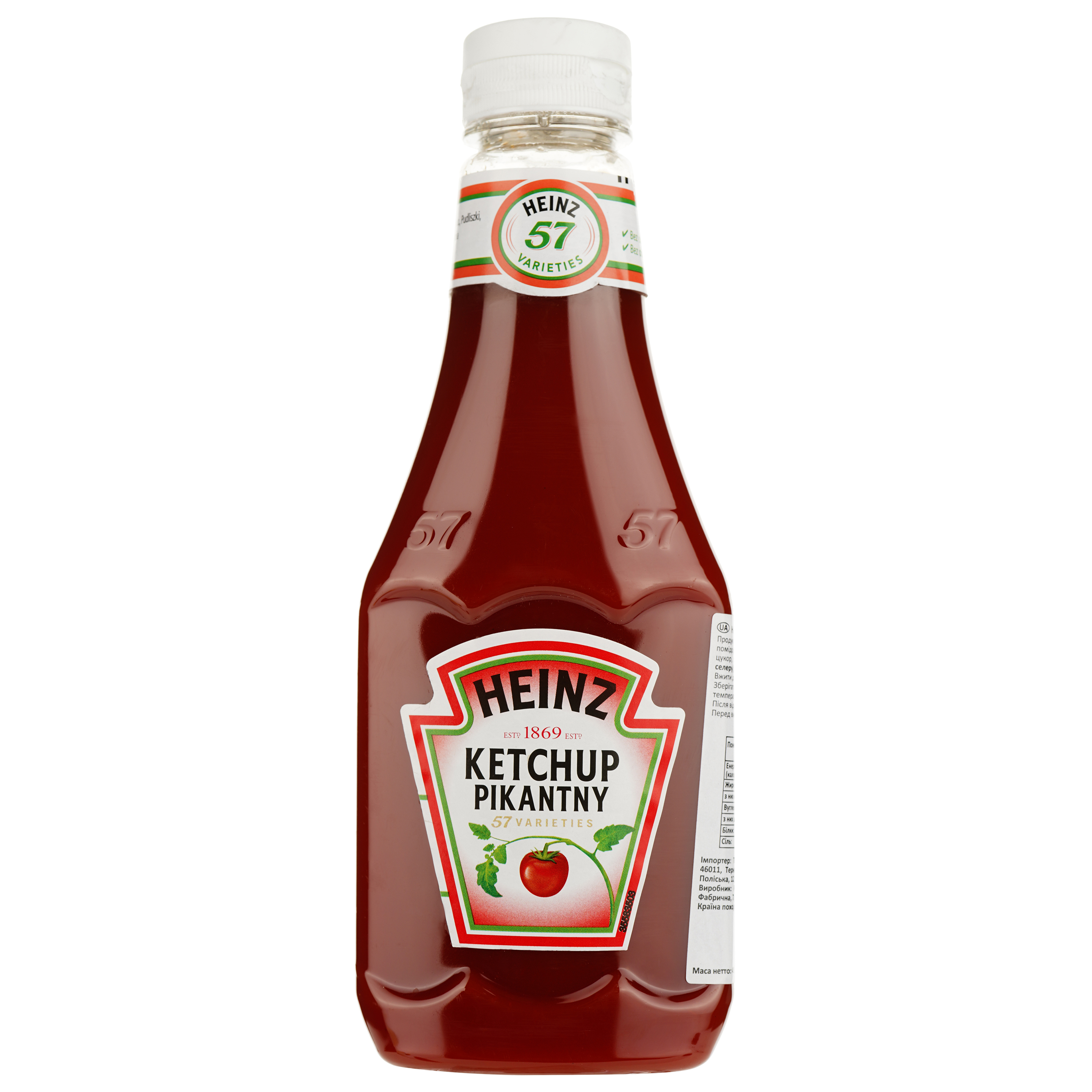 Кетчуп Heinz томатный острый, 455 г (928496) - фото 1
